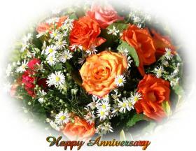 Happy Anniversary greeting lovecards