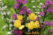 bouquet yellow roses