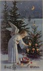 Holy night - merry Christmas ecards