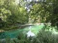 beautiful blue water scenery