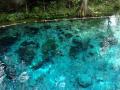 inviting deep blue water