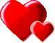 2 corazones de amor 80x63px