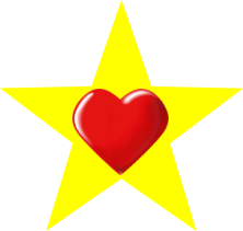 Estrella con corazón