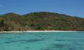 Tropical island beach