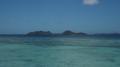 Tropische Insel mit Meerblick Panorama