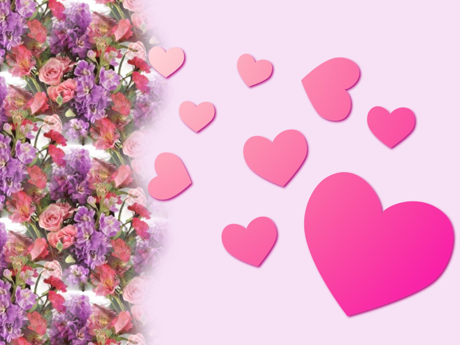 Pink Hearts wallpaper