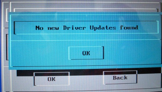 No new Driver Updates found