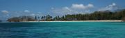 Tropical island beach