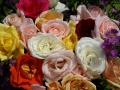 Ramo de rosas más hermosas - foto-fondo