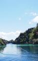 blue water