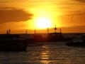 Sunset boats